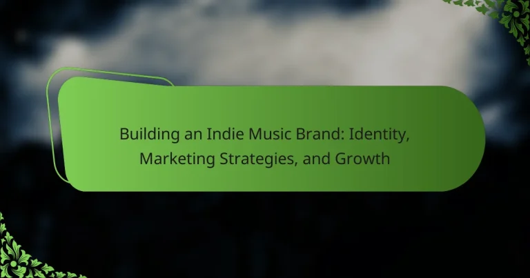 Building an Indie Music Brand: Identity, Marketing Strategies, and Growth