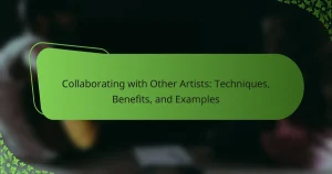 Collaborating with Other Artists: Techniques, Benefits, and Examples
