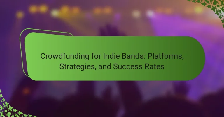 Crowdfunding for Indie Bands: Platforms, Strategies, and Success Rates