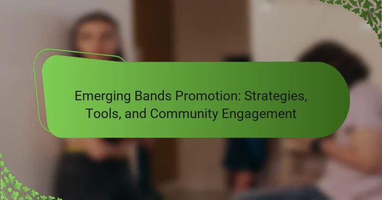 Emerging Bands Promotion: Strategies, Tools, and Community Engagement