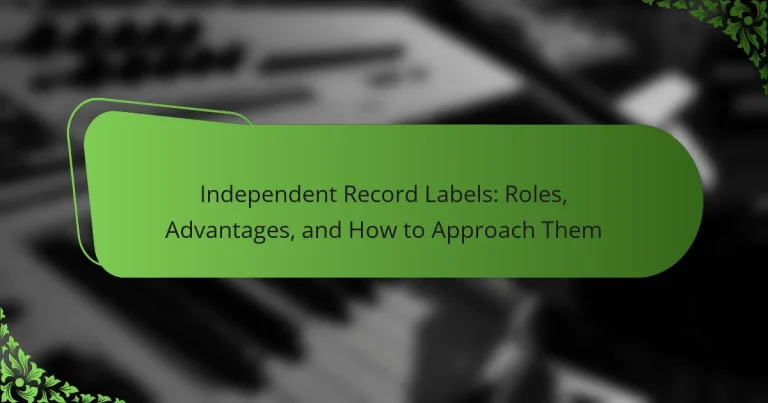 Independent Record Labels: Roles, Advantages, and How to Approach Them